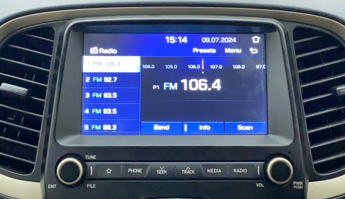 2019 Hyundai NEW SANTRO SPORTZ AMT, Petrol, Automatic, 31,538 km, Infotainment System