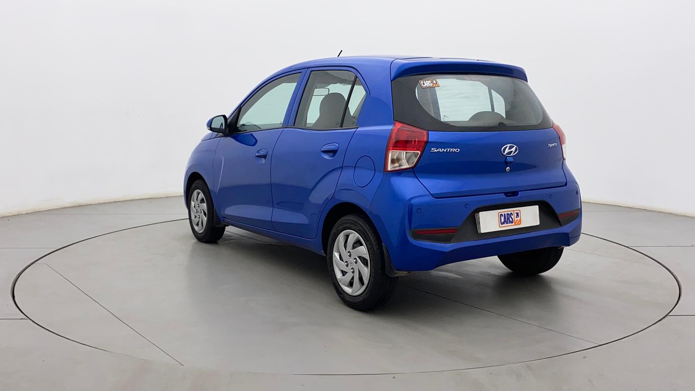 2019 Hyundai NEW SANTRO SPORTZ AMT, Petrol, Automatic, 31,538 km, Left Back Diagonal