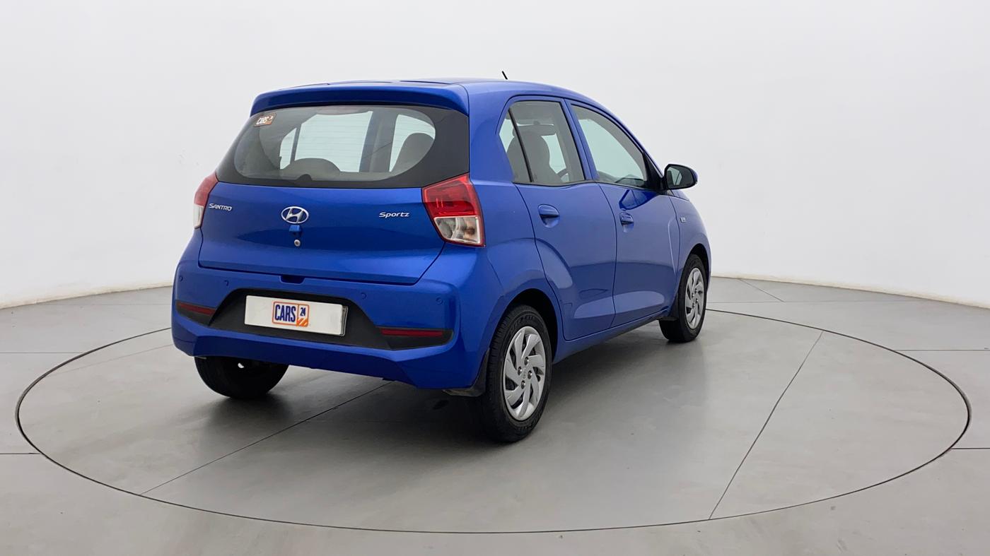 2019 Hyundai NEW SANTRO SPORTZ AMT, Petrol, Automatic, 31,538 km, Right Back Diagonal