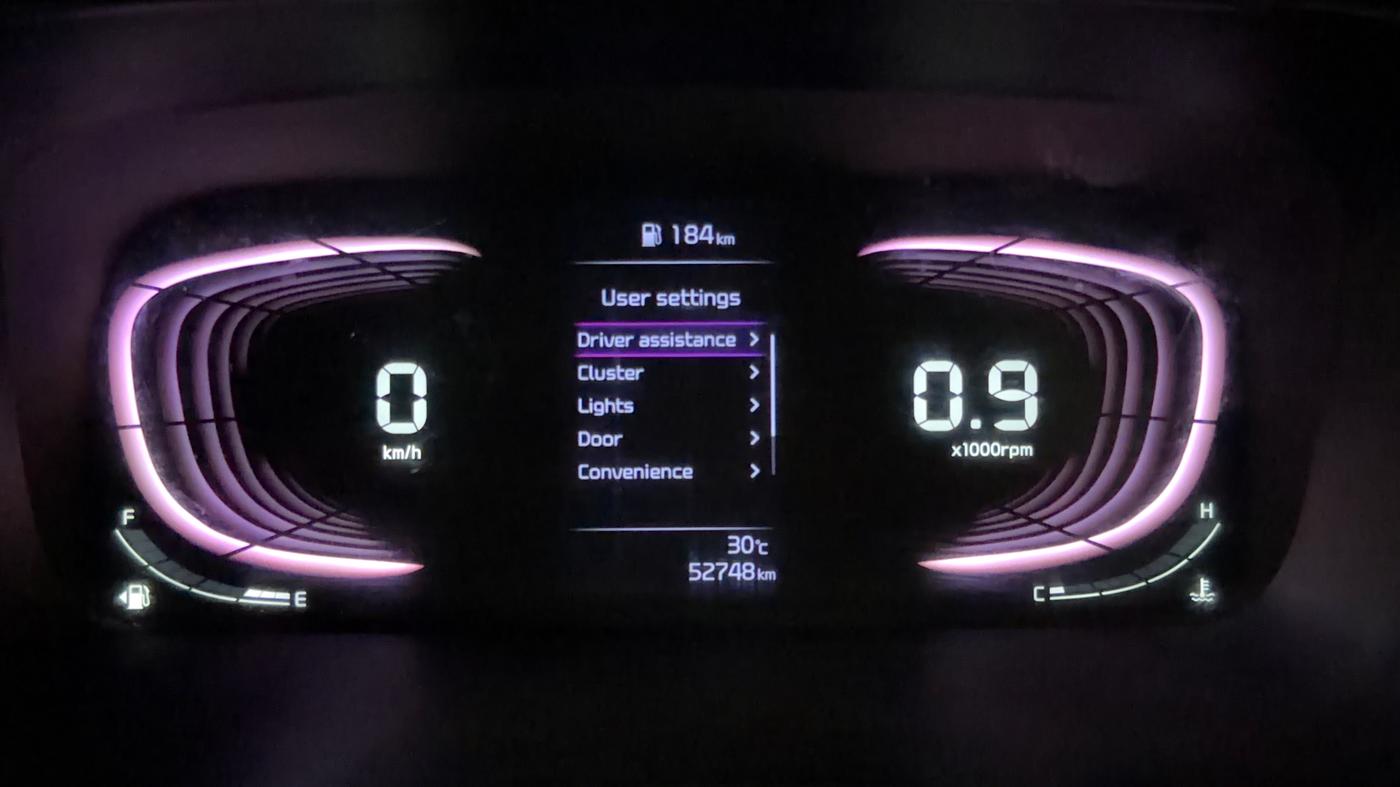 2023 KIA CARENS PRESTIGE 1.5 PETROL 7 STR, Petrol, Manual, 52,748 km, Odometer Image