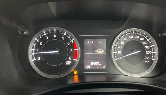 2024 Maruti Baleno SIGMA PETROL 1.2, Petrol, Manual, 8,455 km, Odometer Image
