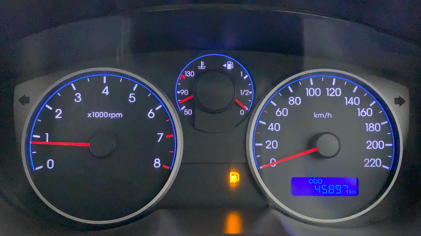 2011 Hyundai i20 MAGNA O 1.2, Petrol, Manual, 46,091 km, Odometer Image