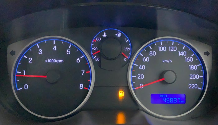 2011 Hyundai i20 MAGNA O 1.2, Petrol, Manual, 46,091 km, Odometer Image