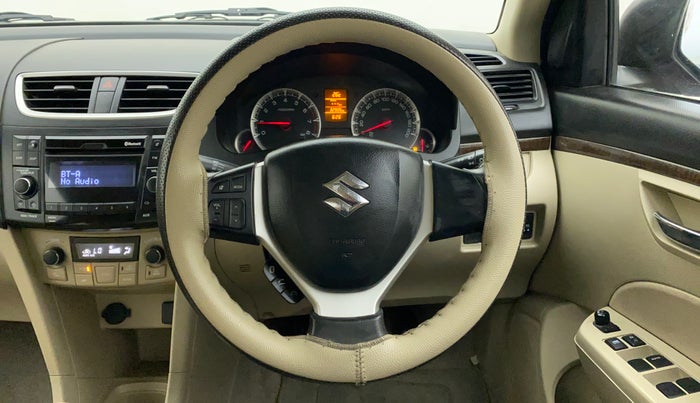 2015 Maruti Swift Dzire ZXI, Petrol, Manual, 32,905 km, Steering Wheel Close Up