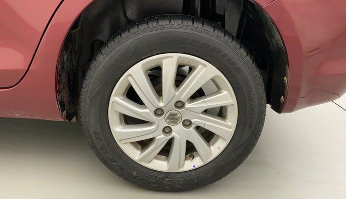 2015 Maruti Swift Dzire ZXI, Petrol, Manual, 32,905 km, Left Rear Wheel
