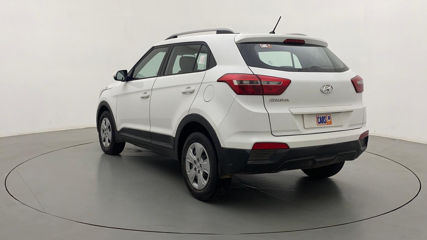 2017 Hyundai Creta E PLUS 1.6 PETROL, Petrol, Manual, 85,391 km, Left Back Diagonal