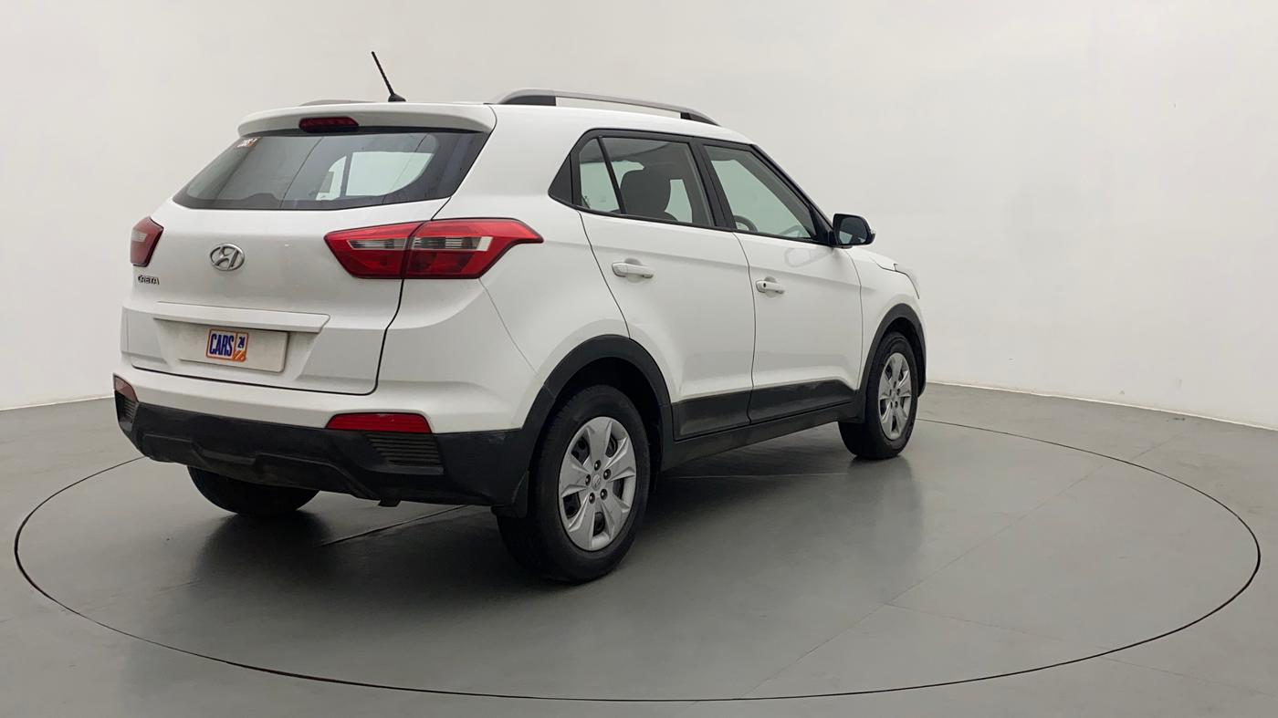 2017 Hyundai Creta E PLUS 1.6 PETROL, Petrol, Manual, 85,391 km, Right Back Diagonal