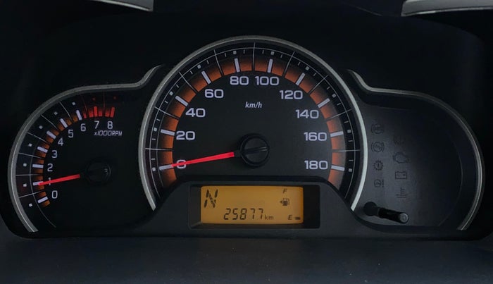 2015 Maruti Alto K10 VXI AMT, Petrol, Automatic, 25,874 km, Odometer Image