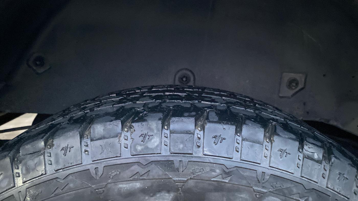 2022 Mahindra Thar LX PETROL HT 4WD AT, Petrol, Automatic, 51,615 km, Right Rear Tyre Tread