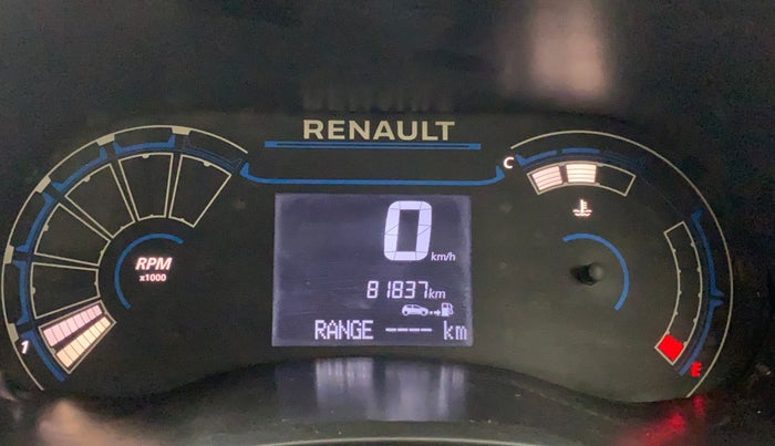 2019 Renault TRIBER RXZ, Petrol, Manual, 81,825 km, Odometer Image