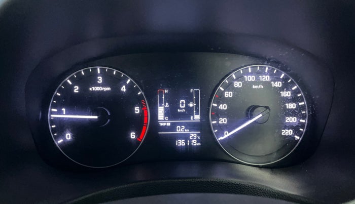 2018 Hyundai Creta SX PLUS 1.6 DIESEL, Diesel, Manual, 1,36,104 km, Odometer Image