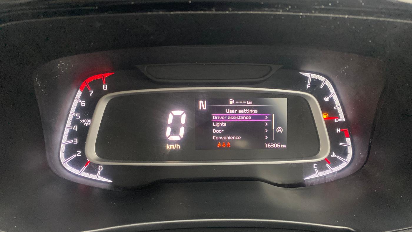 2024 KIA SONET HTX PLUS 1.0 TURBO PETROL IMT, Petrol, Manual, 16,306 km, Odometer Image