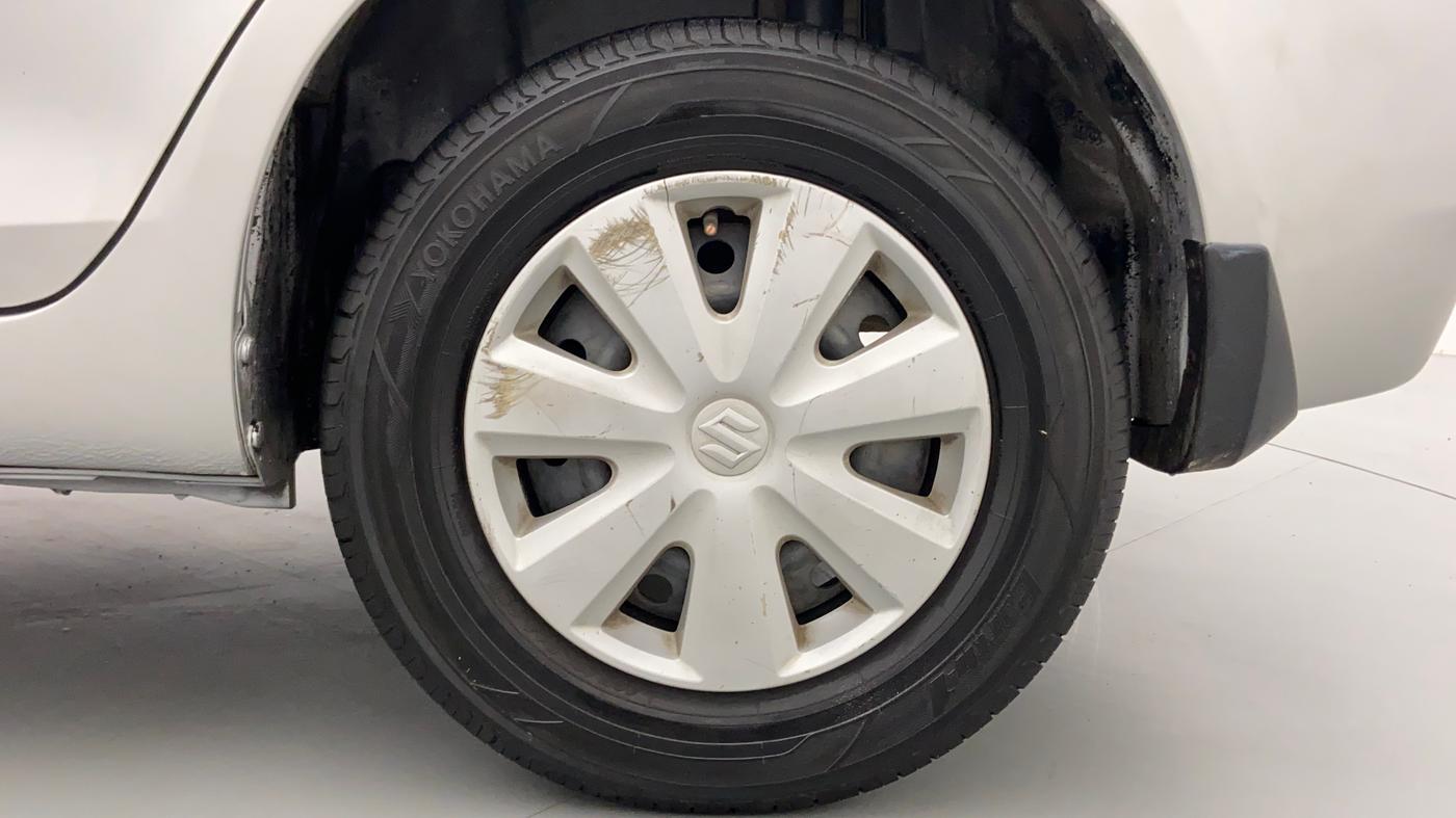 2013 Maruti Swift Dzire VXI, Petrol, Manual, 68,940 km, Left Rear Wheel