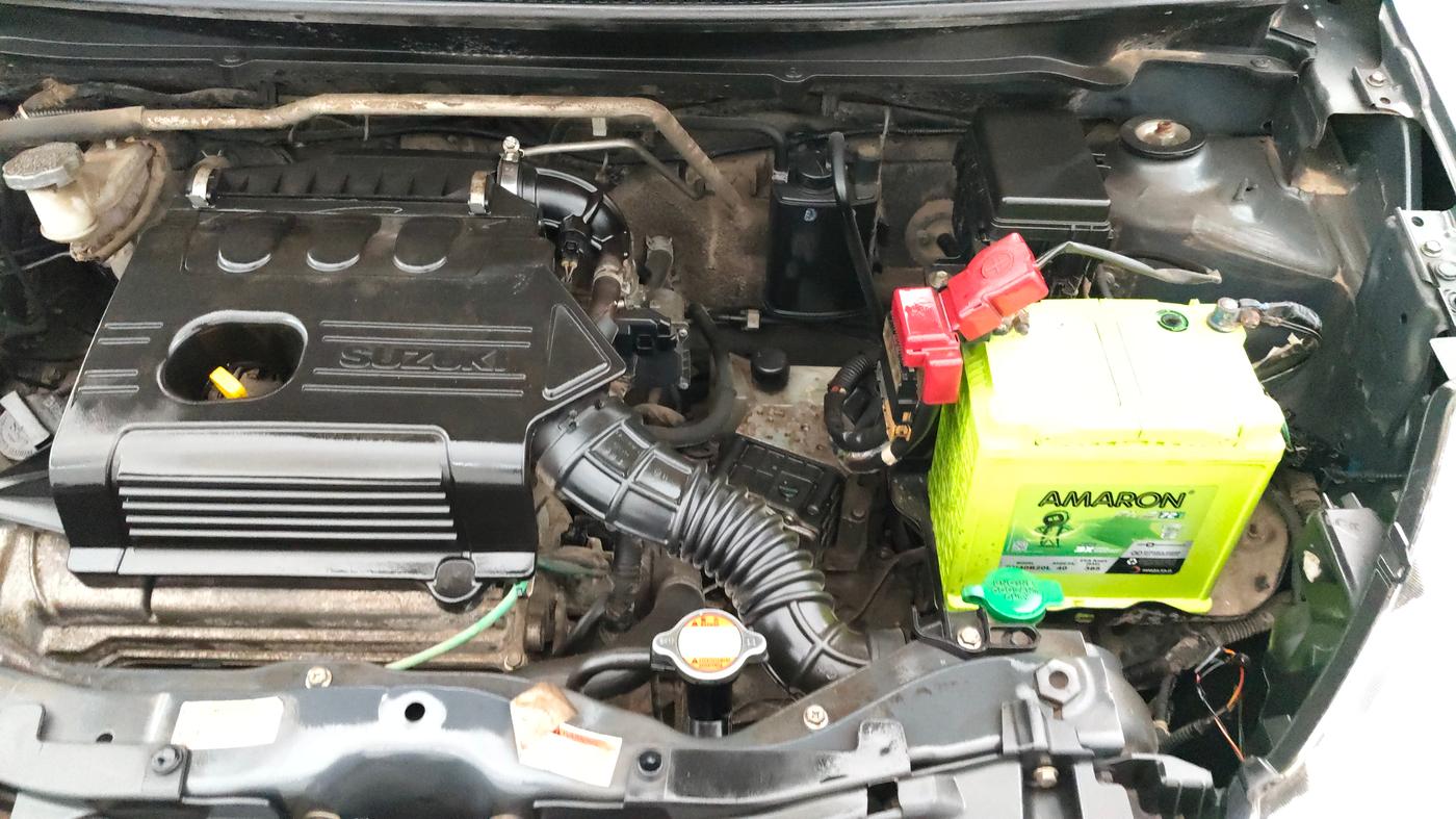 2017 Maruti Celerio VXI AMT (O), Petrol, Automatic, 49,442 km, Engine View - Left