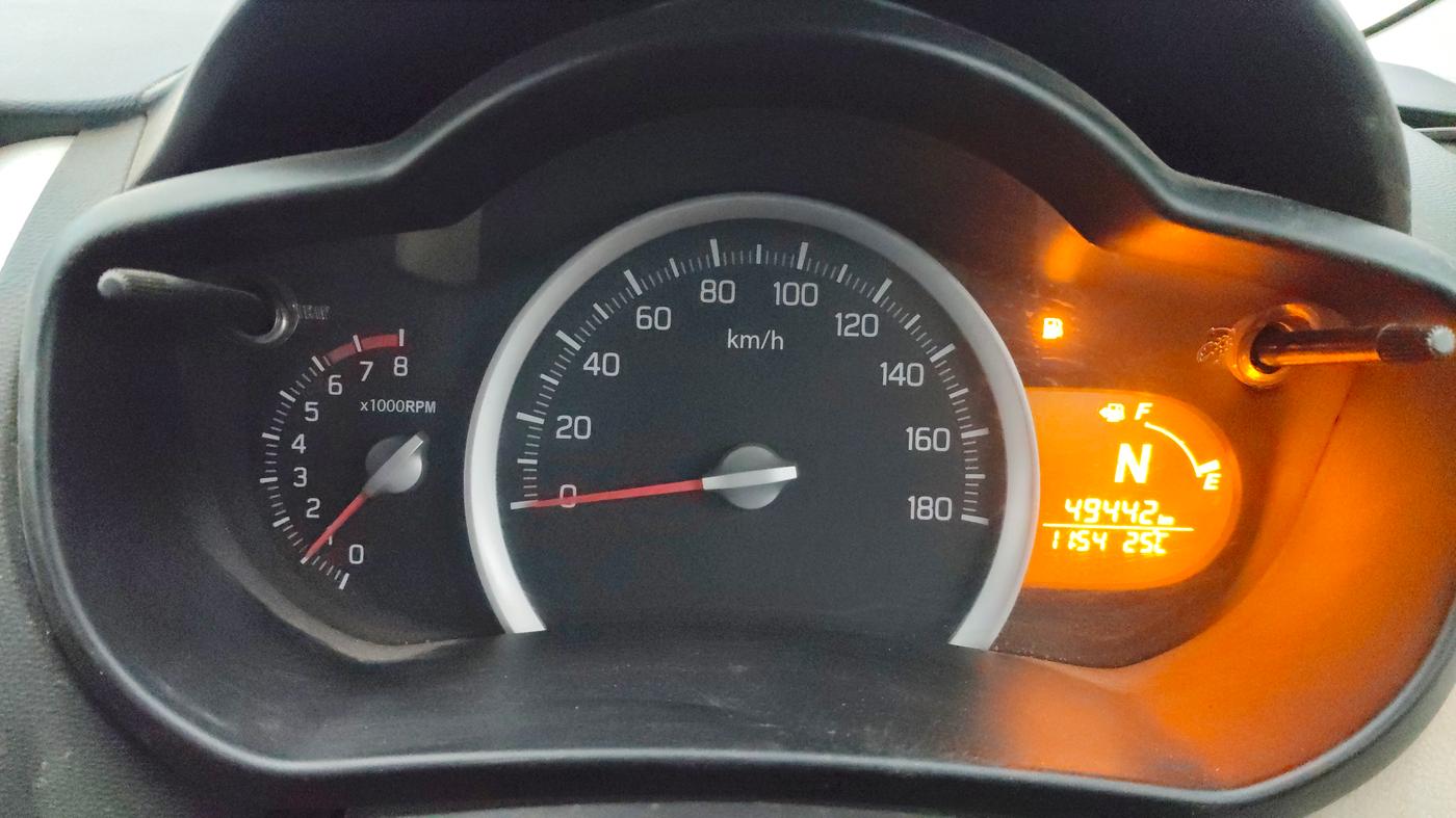 2017 Maruti Celerio VXI AMT (O), Petrol, Automatic, 49,442 km, Odometer Image