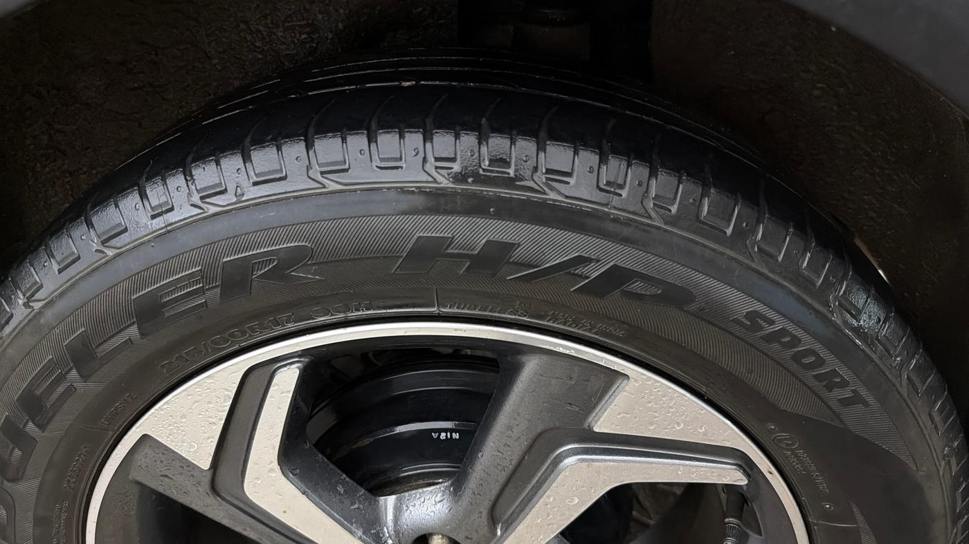 2018 Hyundai Creta SX AT 1.6 PETROL, Petrol, Automatic, 64,878 km, Left Rear Tyre Tread