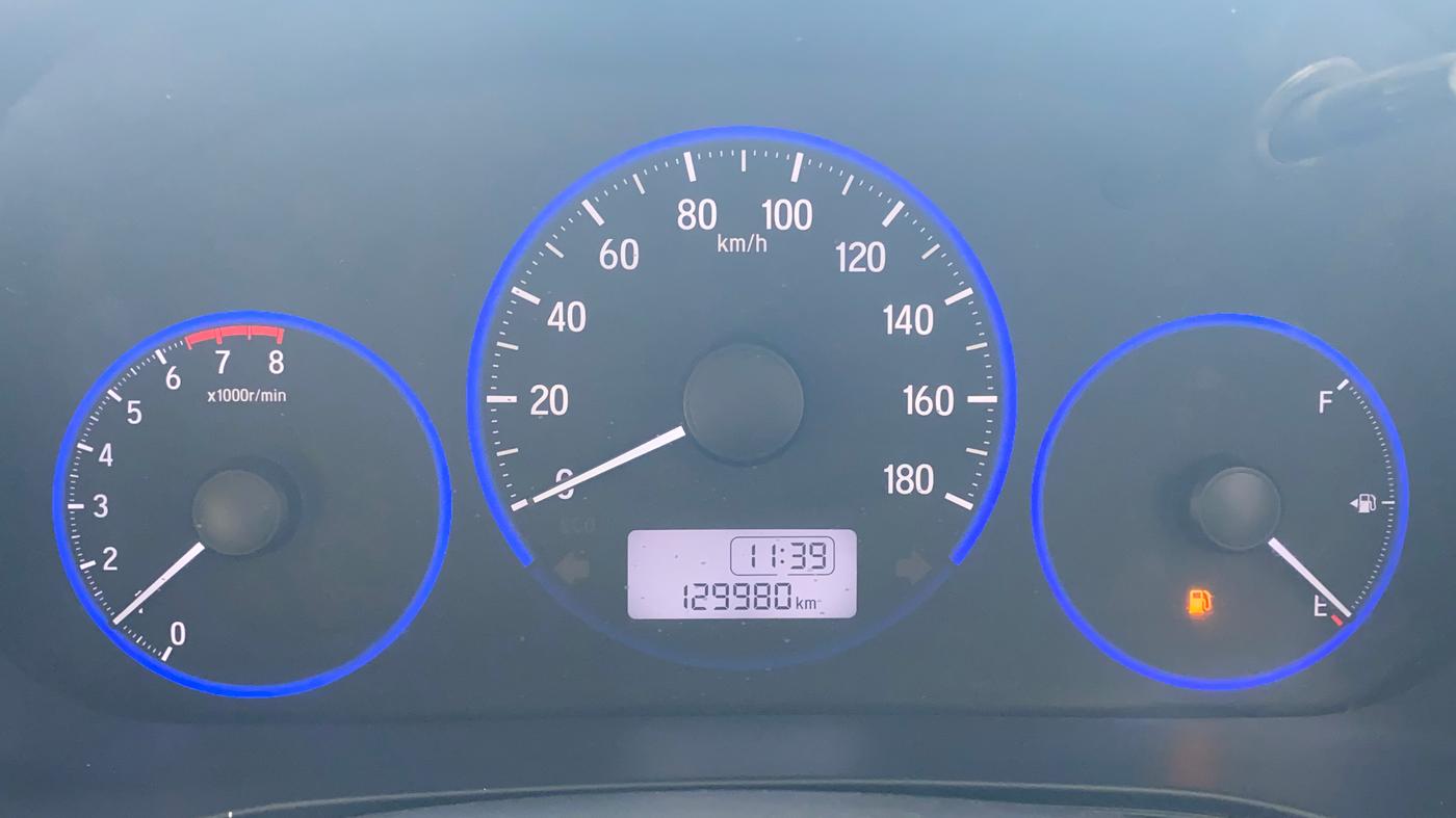 2017 Honda Amaze 1.2L I-VTEC S, Petrol, Manual, 1,29,943 km, Odometer Image