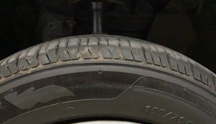 2017 Datsun Go Plus T, Petrol, Manual, 1,33,186 km, Right Front Tyre Tread