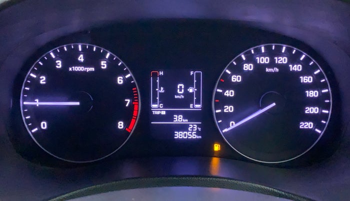 2017 Hyundai Creta E PLUS 1.6 PETROL, Petrol, Manual, 38,056 km, Odometer Image