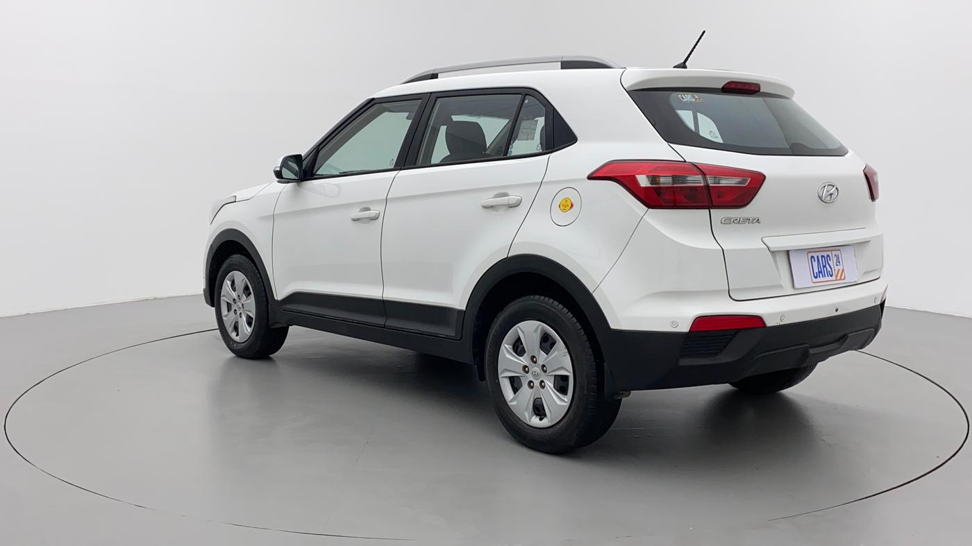2017 Hyundai Creta E PLUS 1.6 PETROL, Petrol, Manual, 38,056 km, Left Back Diagonal