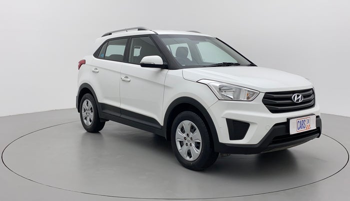 2017 Hyundai Creta E PLUS 1.6 PETROL, Petrol, Manual, 38,056 km, Right Front Diagonal