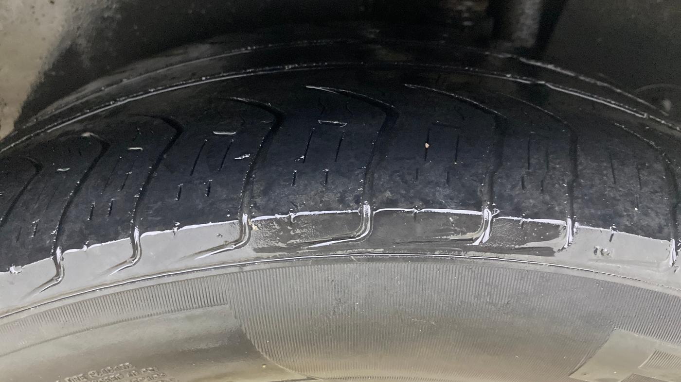 2020 Hyundai Creta SX 1.5 PETROL, Petrol, Manual, 54,277 km, Left Rear Tyre Tread