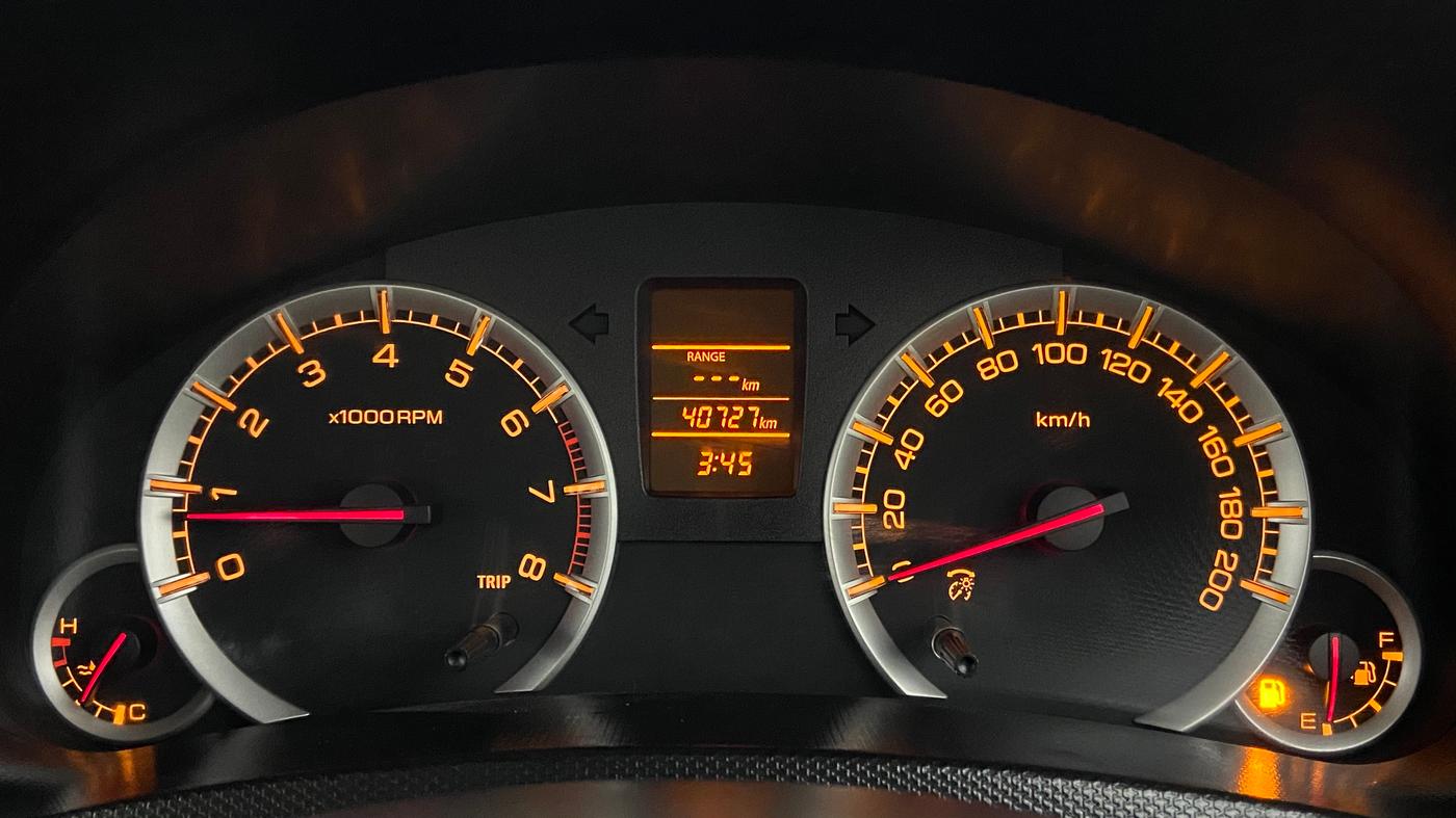 2014 Maruti Swift Dzire VXI 1.2 BS IV, Petrol, Manual, 40,981 km, Odometer Image