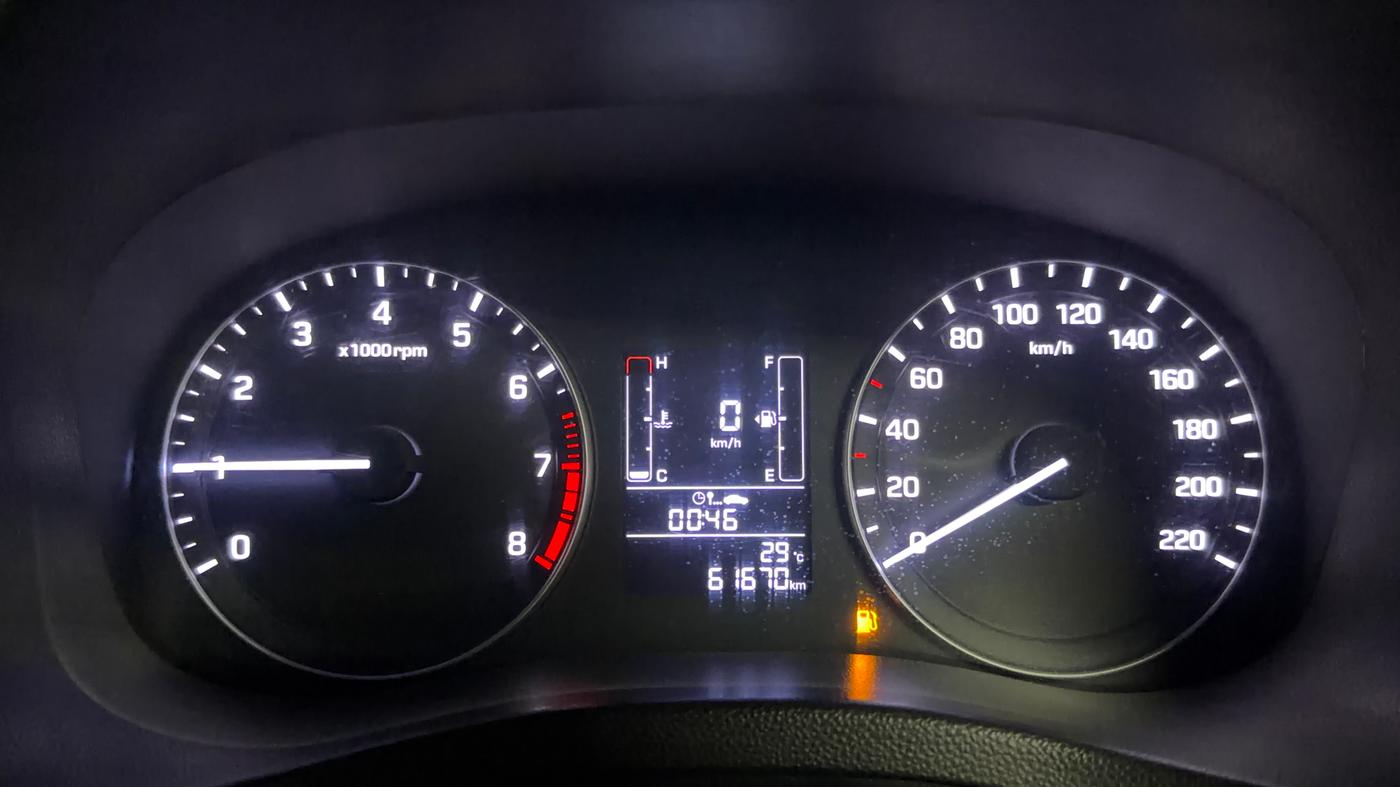 2017 Hyundai Creta E PLUS 1.6 PETROL, Petrol, Manual, 61,660 km, Odometer Image