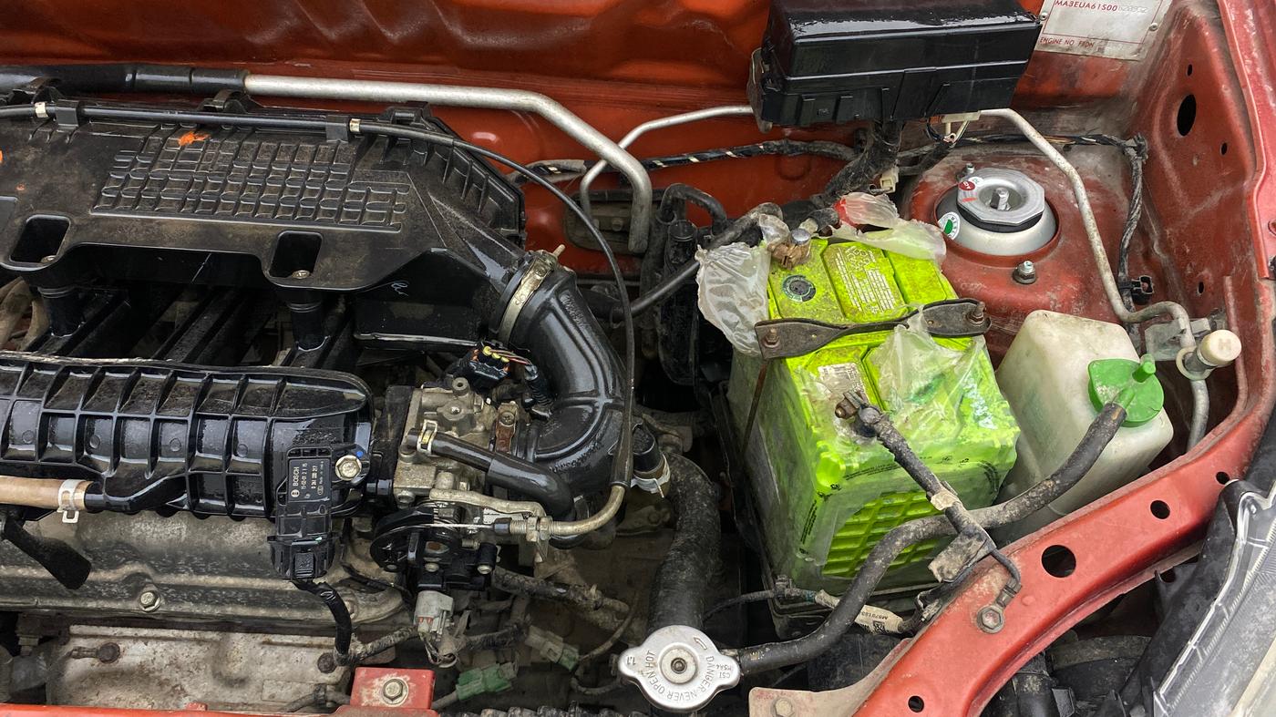 2015 Maruti Alto 800 LXI, Petrol, Manual, 57,118 km, Engine View - Left
