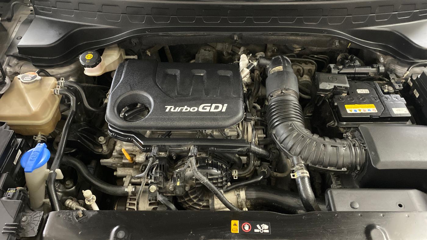 2022 KIA SONET HTX 1.0 IMT, Petrol, Manual, 85,337 km, Engine View