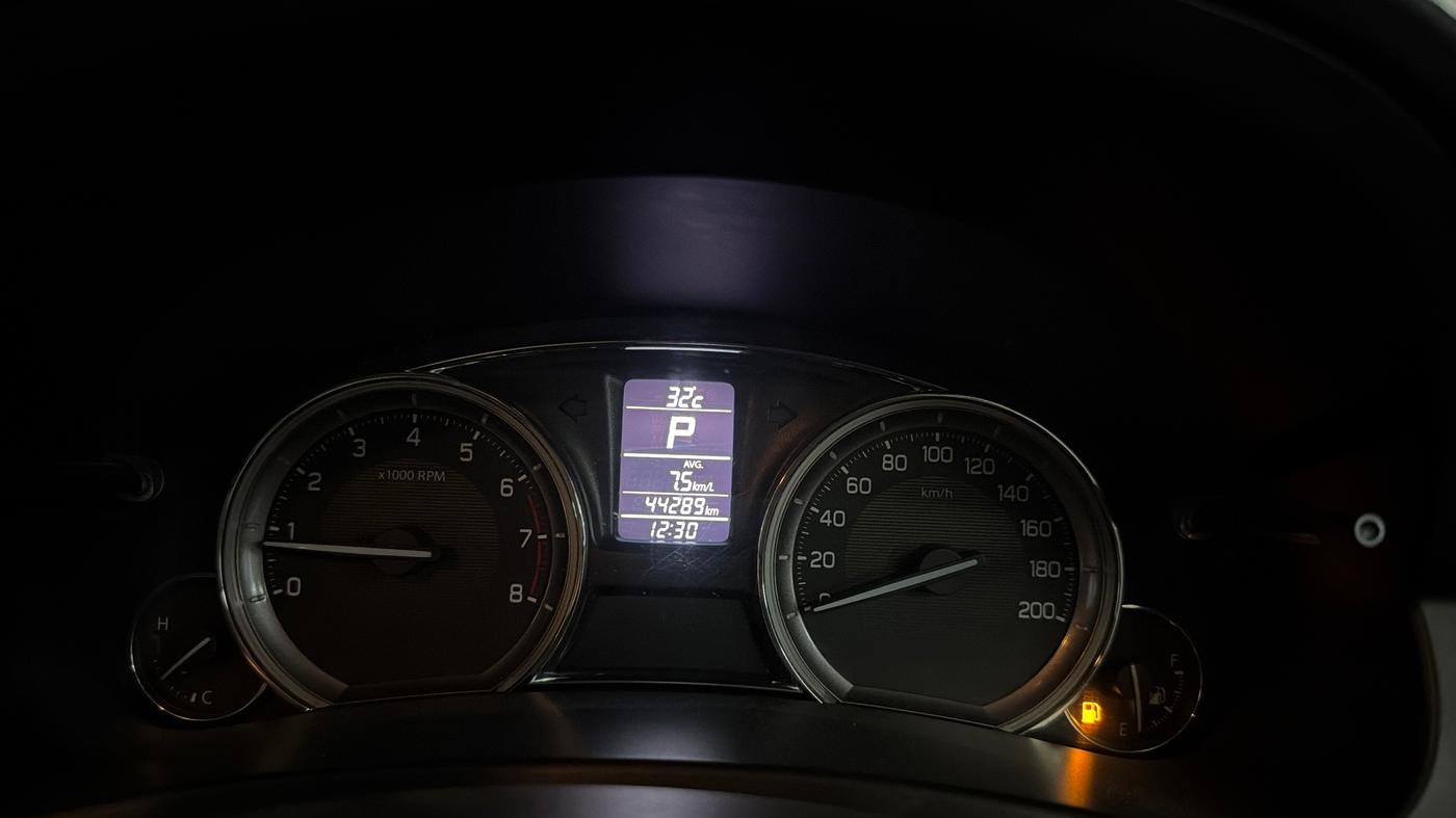 2015 Maruti Ciaz ZXI AT, Petrol, Automatic, 44,275 km, Odometer Image