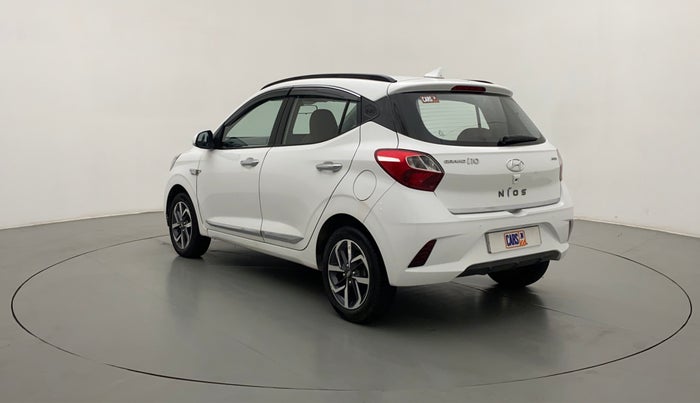 2021 Hyundai GRAND I10 NIOS ASTA AMT 1.2 KAPPA VTVT, Petrol, Automatic, 17,530 km, Left Back Diagonal