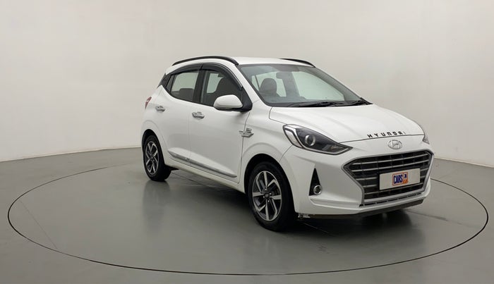 2021 Hyundai GRAND I10 NIOS ASTA AMT 1.2 KAPPA VTVT, Petrol, Automatic, 17,530 km, Right Front Diagonal