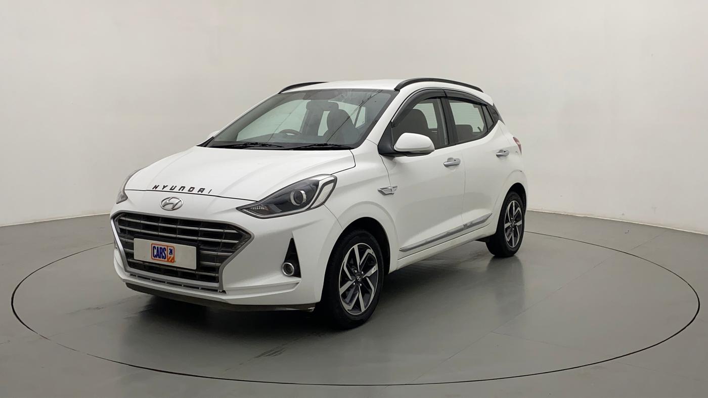 2021 Hyundai GRAND I10 NIOS ASTA AMT 1.2 KAPPA VTVT, Petrol, Automatic, 17,530 km, Left Front Diagonal