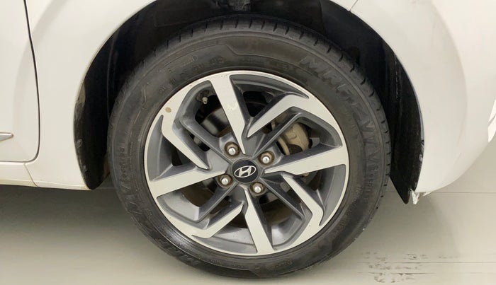 2021 Hyundai GRAND I10 NIOS ASTA AMT 1.2 KAPPA VTVT, Petrol, Automatic, 17,530 km, Right Front Wheel