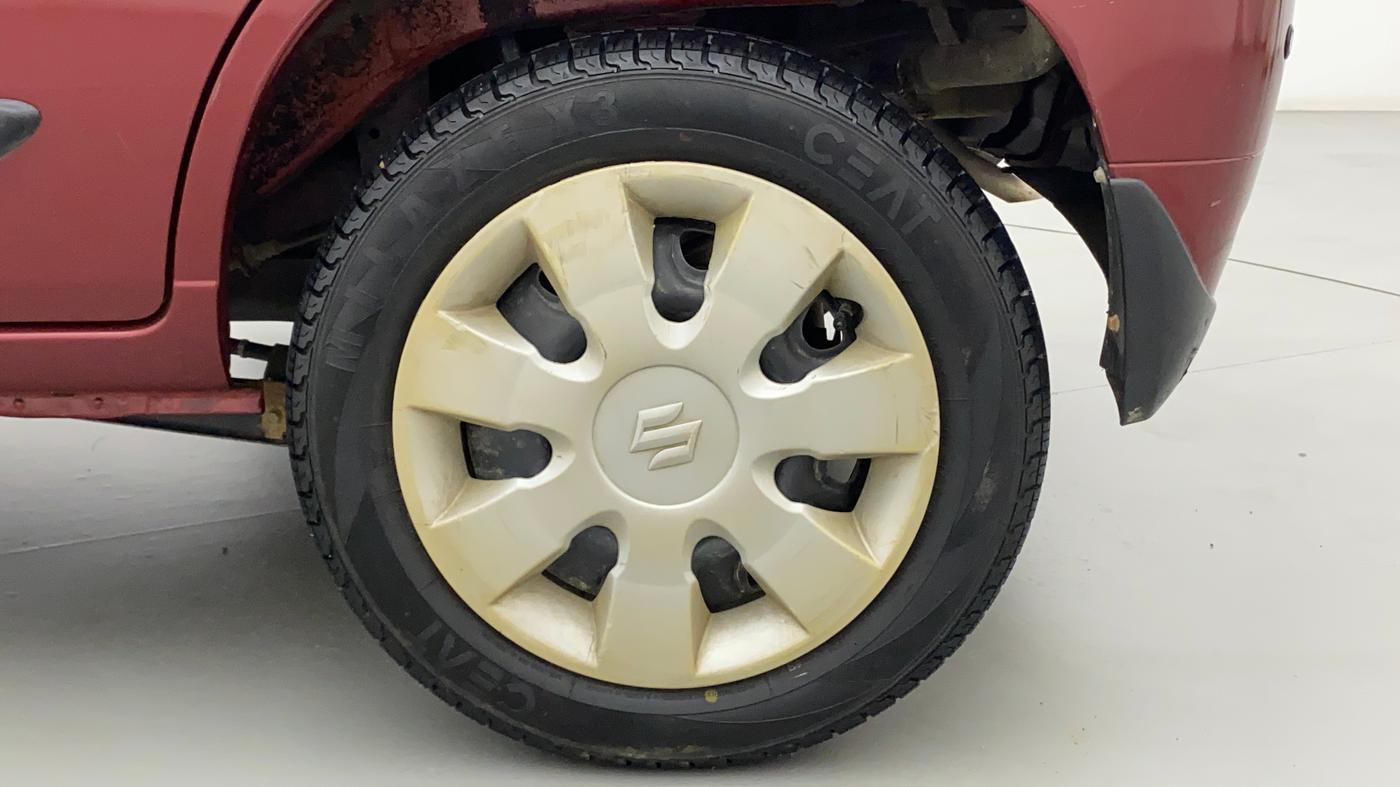 2014 Maruti Alto K10 VXI, Petrol, Manual, 22,916 km, Left Rear Wheel