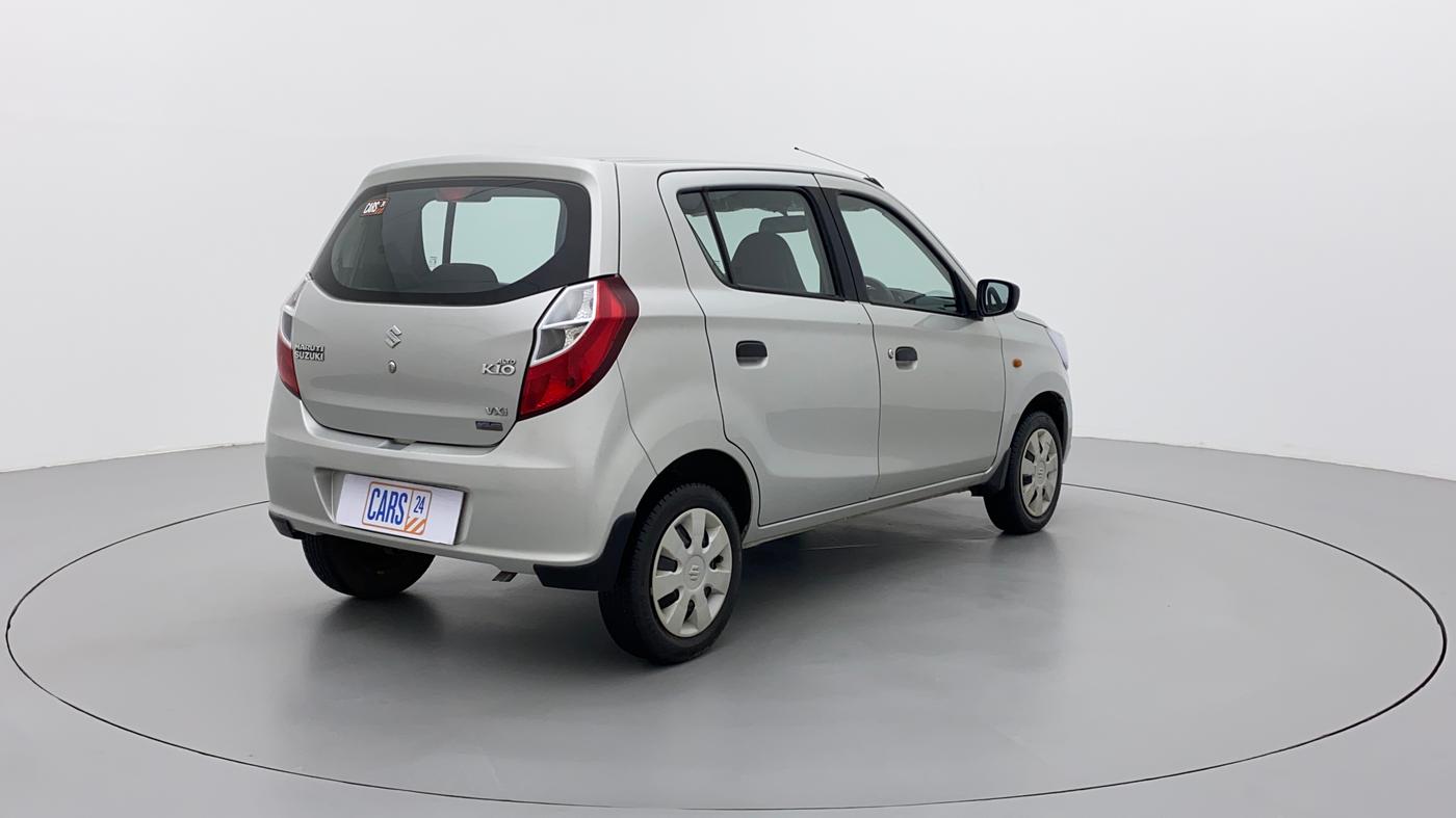 2016 Maruti Alto K10 VXI AMT, Petrol, Automatic, 23,457 km, Right Back Diagonal