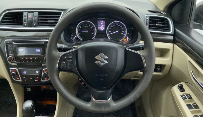 2016 Maruti Ciaz ZXI AT, Petrol, Automatic, 45,579 km, Steering Wheel Close Up