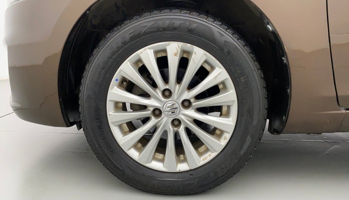 2016 Maruti Ciaz ZXI AT, Petrol, Automatic, 45,579 km, Left Front Wheel