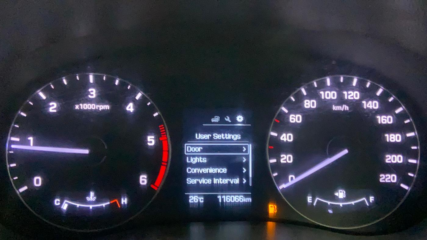 2016 Hyundai Creta SX (O) 1.6 DIESEL, Diesel, Manual, 1,15,994 km, Odometer Image