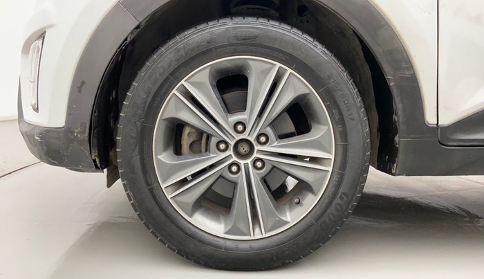 2016 Hyundai Creta SX (O) 1.6 DIESEL, Diesel, Manual, 1,15,994 km, Left Front Wheel
