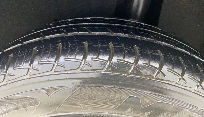 2018 Maruti Baleno DELTA CVT PETROL 1.2, Petrol, Automatic, 37,872 km, Left Rear Tyre Tread