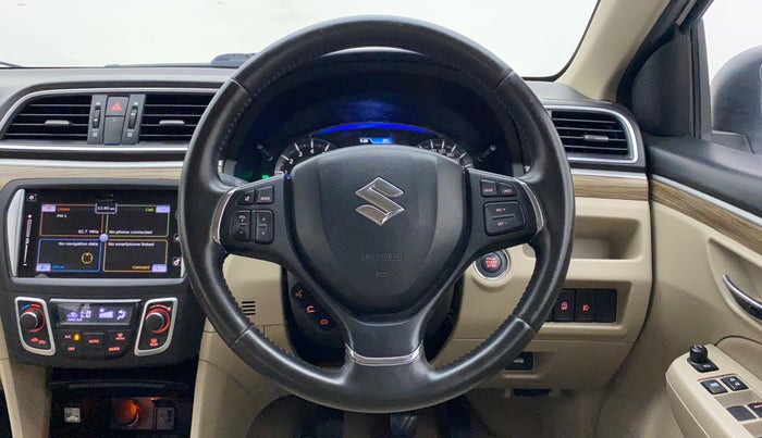 2020 Maruti Ciaz ALPHA 1.5 SHVS PETROL, Petrol, Manual, 53,010 km, Steering Wheel Close Up