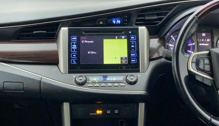 2018 Toyota Innova Crysta 2.4 VX 8 STR, Diesel, Manual, 73,793 km, Air Conditioner