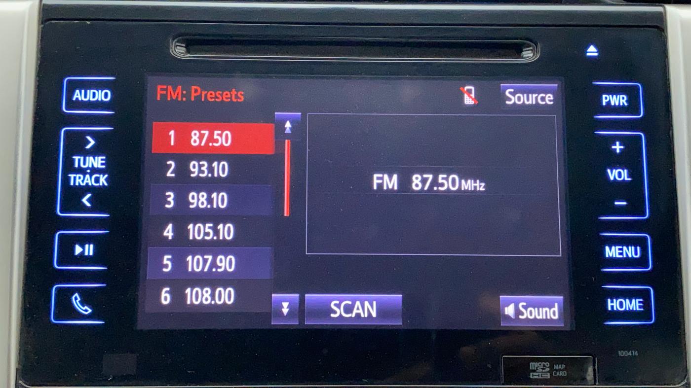 2018 Toyota Innova Crysta 2.4 VX 8 STR, Diesel, Manual, 73,793 km, Infotainment System