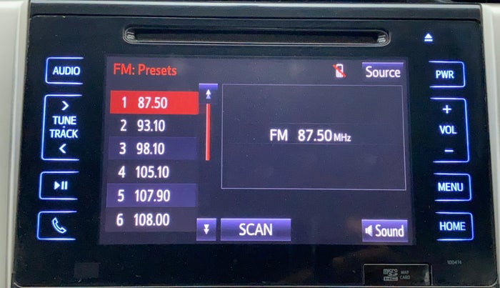 2018 Toyota Innova Crysta 2.4 VX 8 STR, Diesel, Manual, 73,793 km, Infotainment System