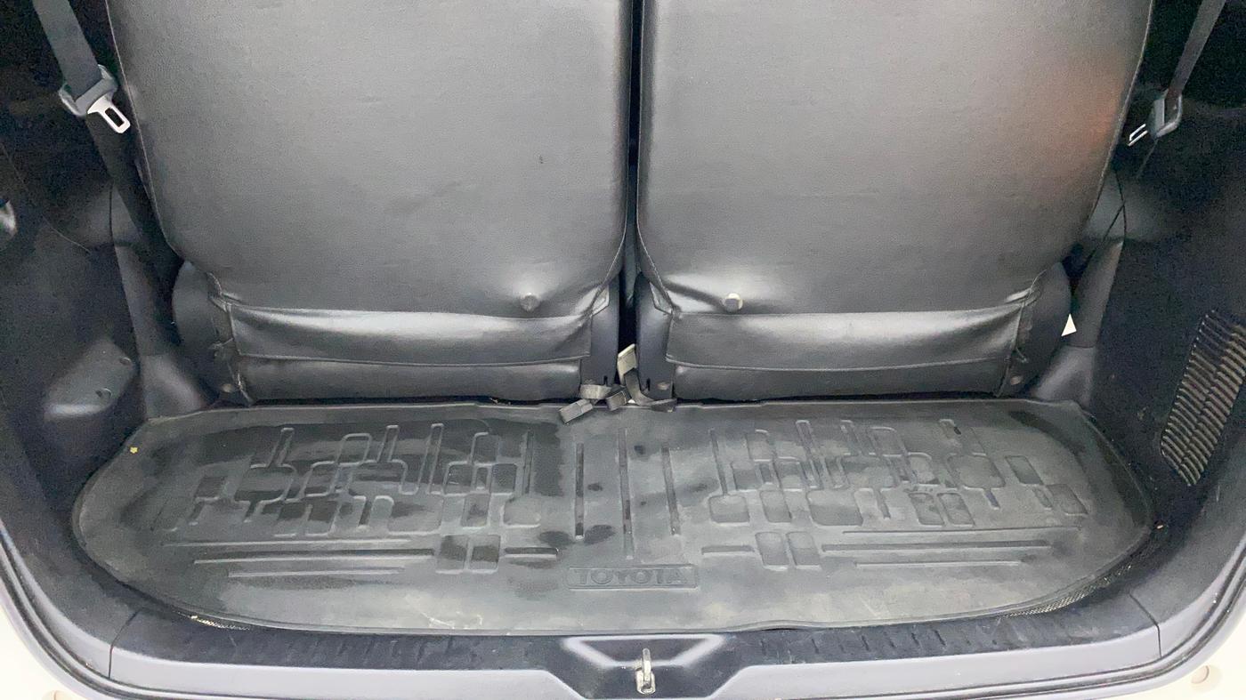 2018 Toyota Innova Crysta 2.4 VX 8 STR, Diesel, Manual, 73,793 km, Boot Inside