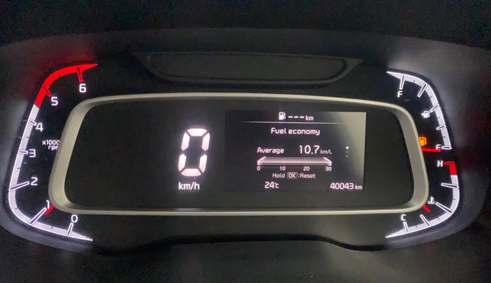 2021 KIA SONET GTX PLUS 1.5, Diesel, Manual, 40,131 km, Odometer Image