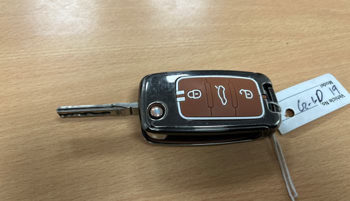2015 Skoda Rapid 1.6 MPI ACTIVE, Petrol, Manual, 94,515 km, Key Close Up