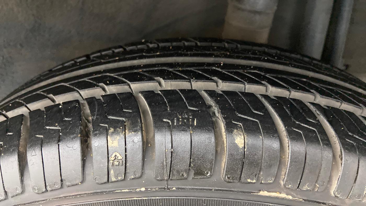 2018 Nissan Micra XL CVT, Petrol, Automatic, 77,108 km, Left Rear Tyre Tread
